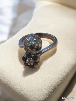 Bague Vintage En Argent - Taille 63 - Occasion Bon état - Bijou Rétro Collection France