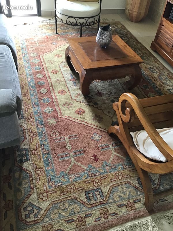 Tapis d orient fait main 3x2 (image 1)
