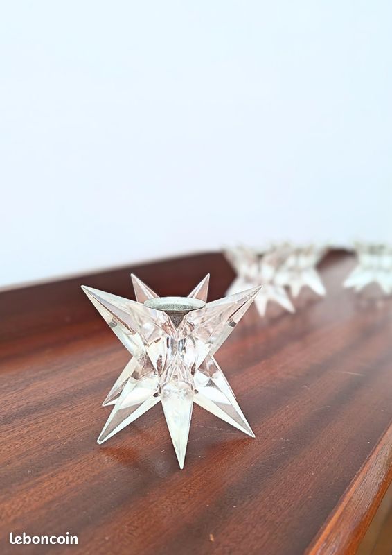 Ensemble de 4 bougeoirs "Sputnik" – Design Space Age – France (image 3)
