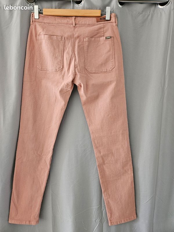 Pantalon rose Reiko (image 2)