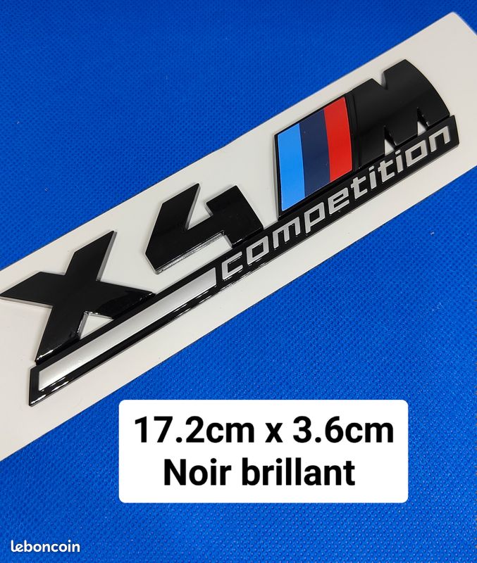 Logo de coffre Noir X4 M Competition BMW X4