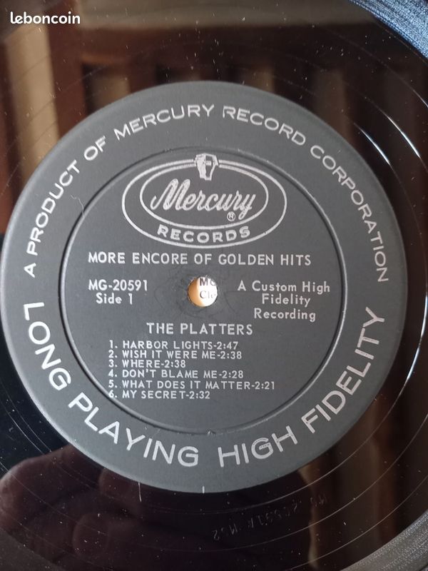 The platters more encore vinyl lp album mercury 1960 (image 3)