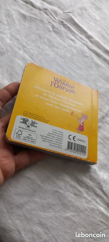 🎈🎈 mini livre winnie l ourson disney 🎈🎈 (image 3)