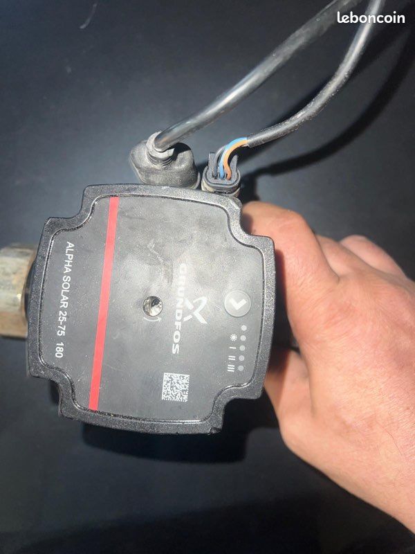 Circulateur grundfos ALPHA SOLAR 25-75-180 (image 1)