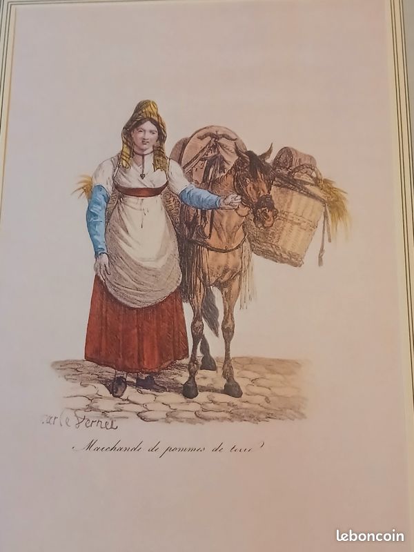 Estampe/lithographie signée Carle Vernet (image 2)
