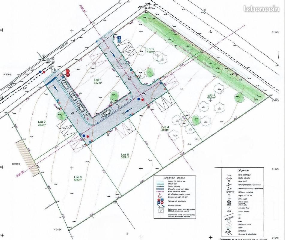 Terrain 399 m² Poiroux · 68 000 €