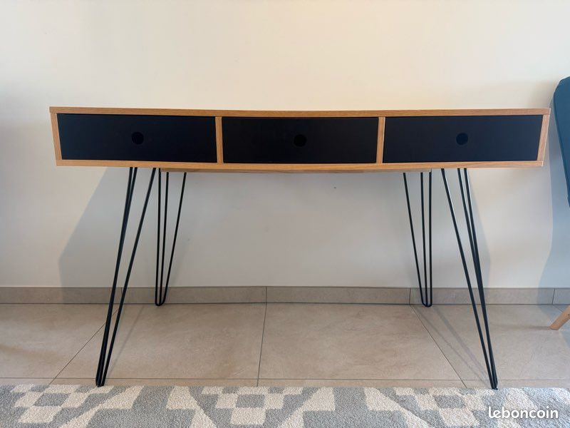 Bureau 3 tiroirs Watford (image 5)