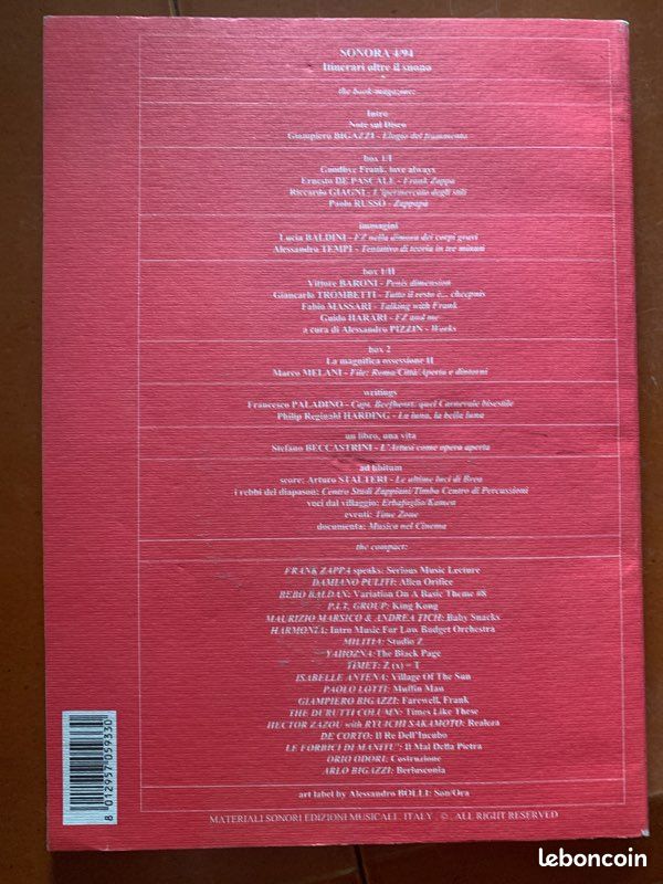 Frank Zappa Sonora numéro spécial (image 2)