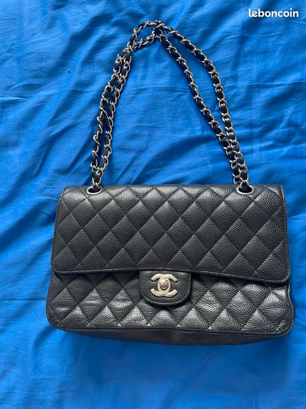 Sac cuir noir Chanel Accessoires Bagagerie
