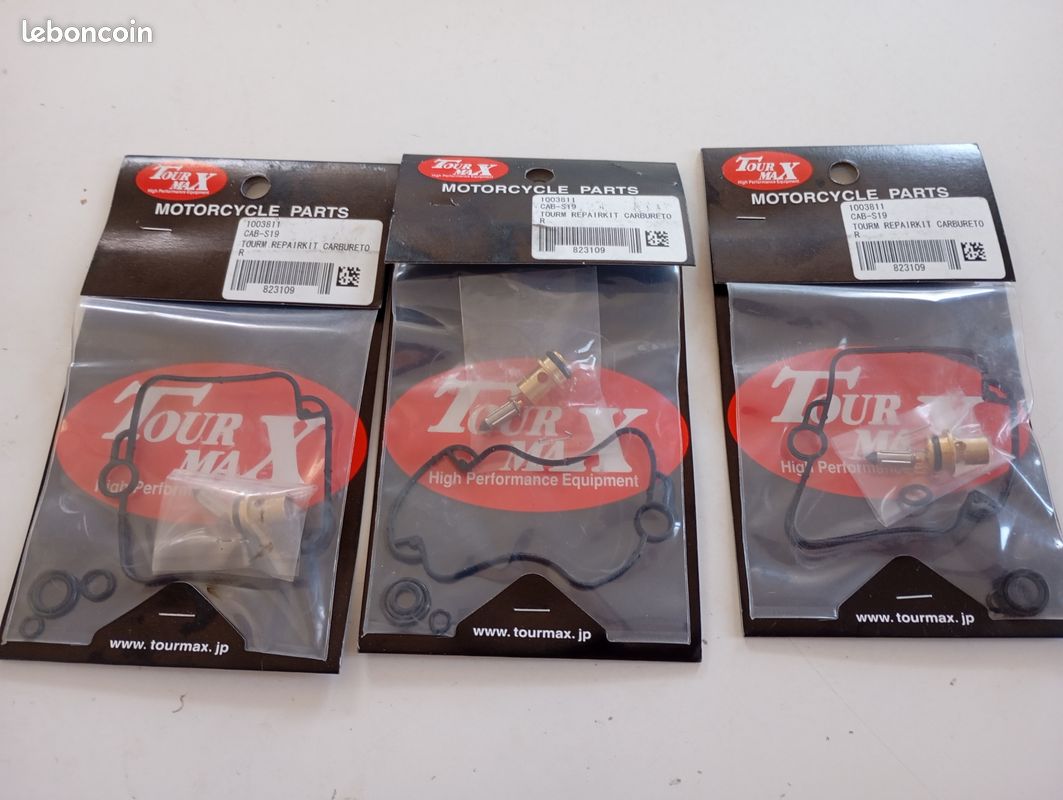 NEUF lot de 3 kit réparation carburateur TOURMAX 1003811 suzuki 1200 bandit 1996/1999 (image 1)
