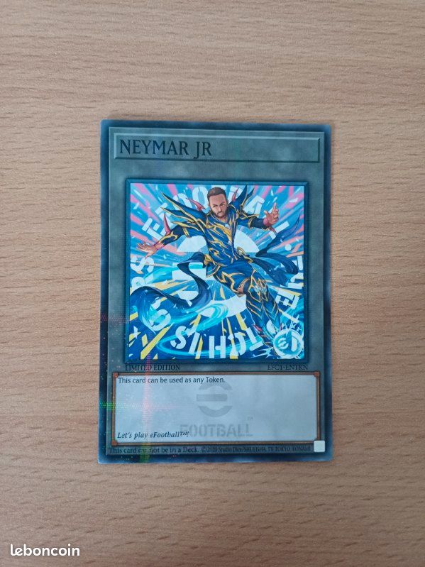 neymar yugioh card 2025 Yu-Gi-Oh! eFootball Collaboration Neymar Jr. #EFC1-ENTKN CGC 10 GEM MINT
