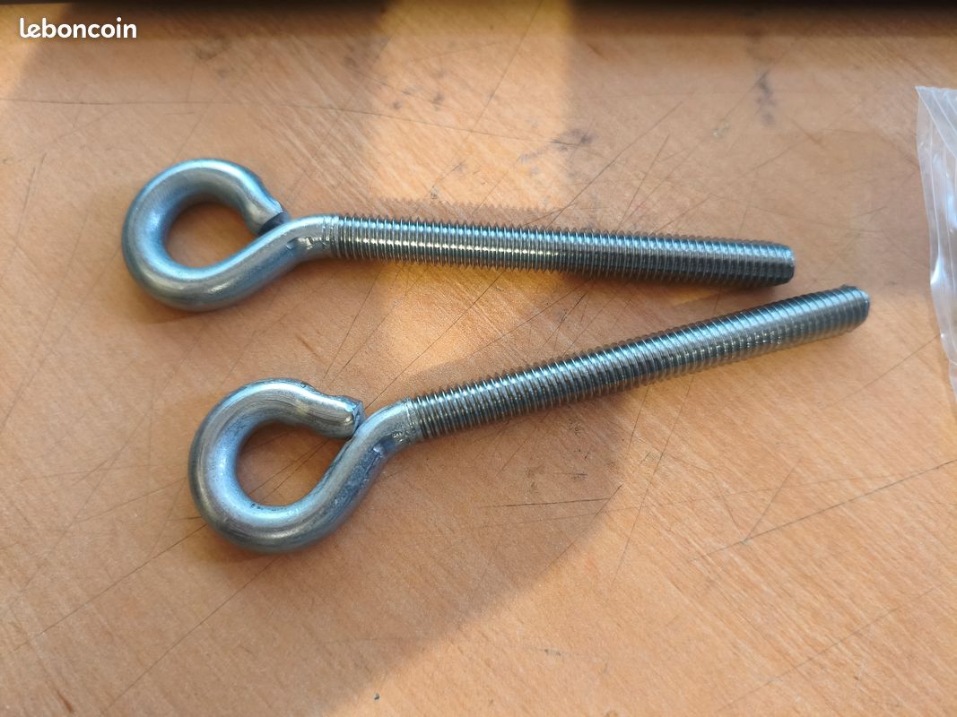 Lot de 5 pitons P Évolution en inox - 13 cm - Linxor - Jardiland Lot de 5 pitons P Évolution en inox - 13 cm - Linxor - Jardiland