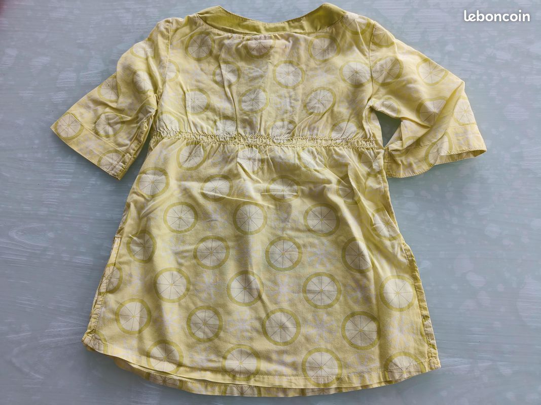 Robe manches 3/4 2 ans (image 2)