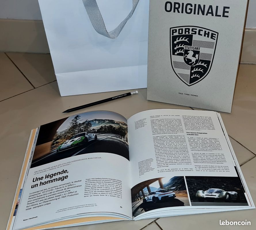 Livre Originale PORSCHE (image 3)