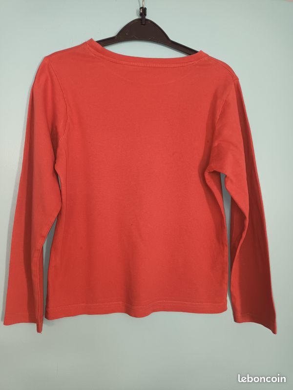 Tee-shirt m lg rouge en 8 ans (mam33133) (image 6)