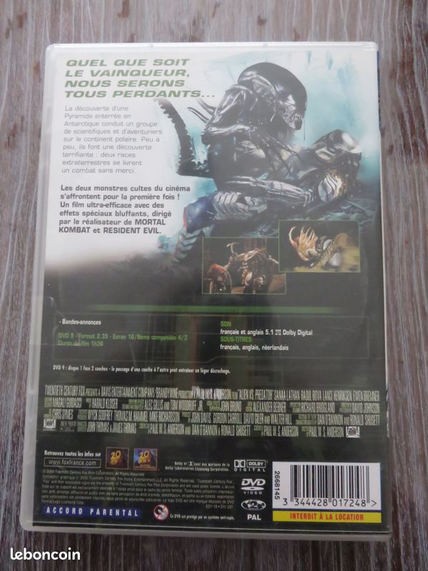 DVD Alien prédator (image 2)