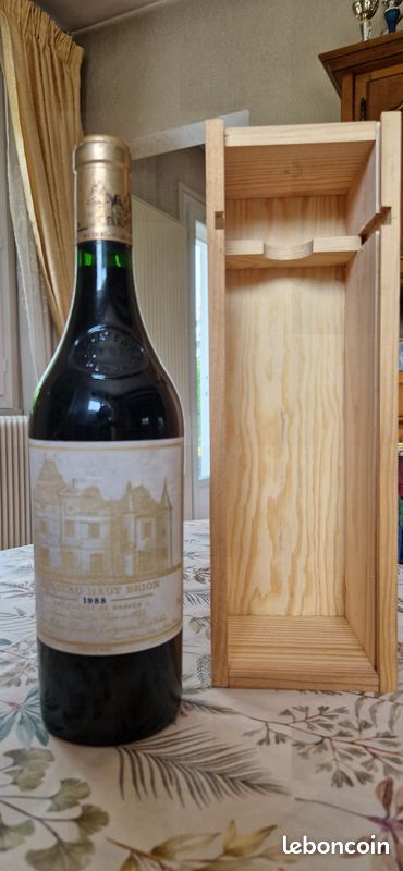 Bouteille vin rouge Bordeaux Chateau HAUT-BRION 1988 (image 4)