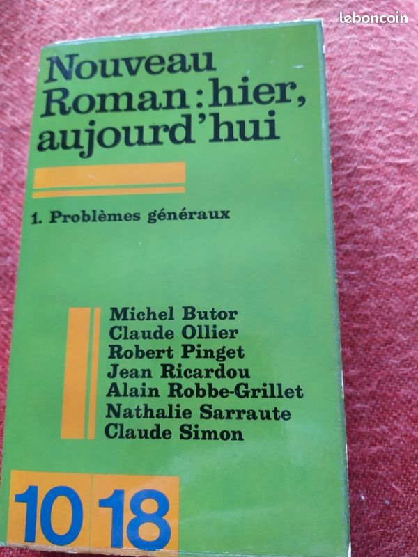 Livres, Nouveau Roman, problèmes et pratiques (image 3)
