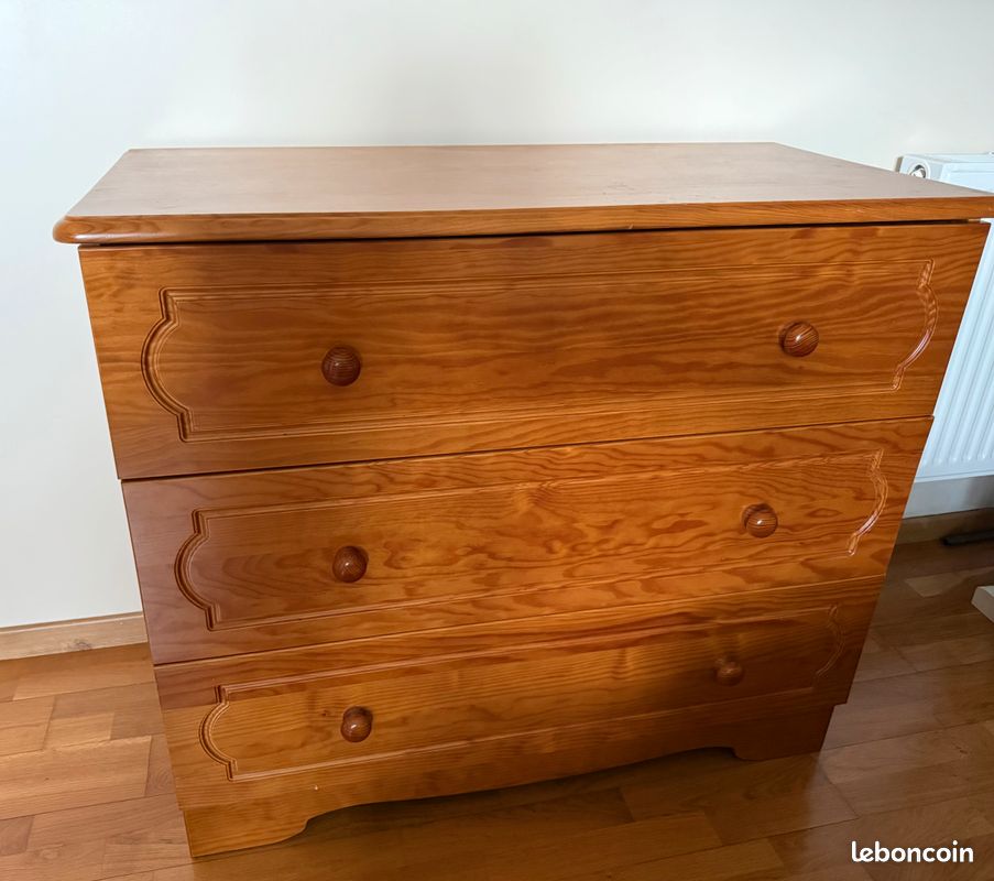 Commode 3 tiroirs (image 1)