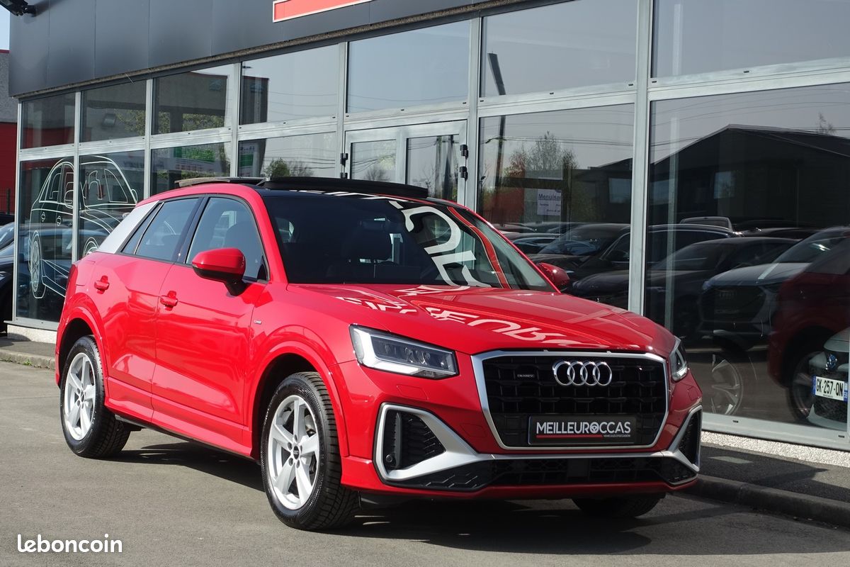 Q2 35 Tdi S-Tronic 150ch Quattro S-Line Virtual cockpit/Cuir chauffant/Gps Europe/Caméra de recul/Carplay/Régulateur/Bluetooth/1*Main/Garantie 12 mois (image 4)