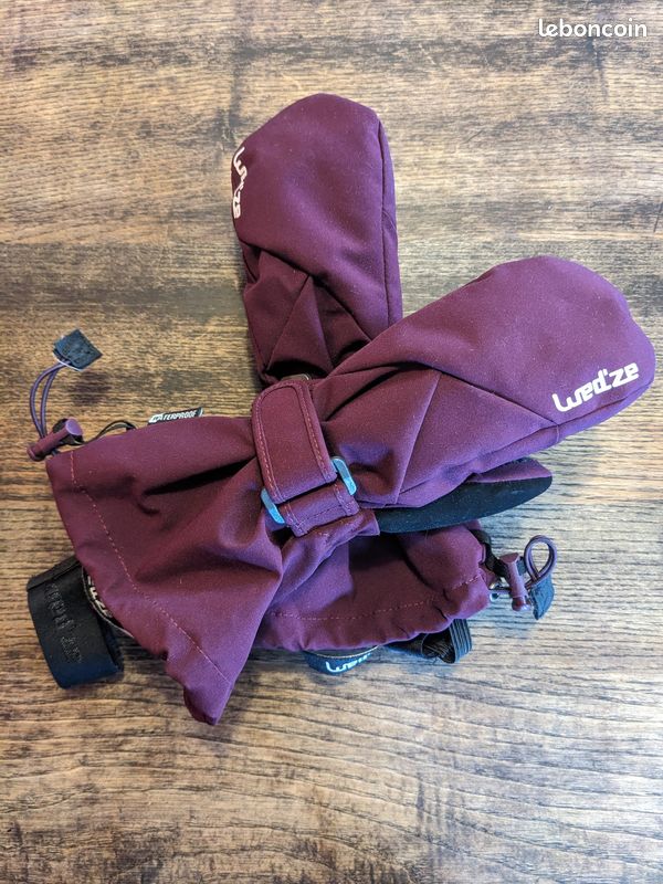 Mouffles viollettes Wed'ze - 4 ans (image 3)