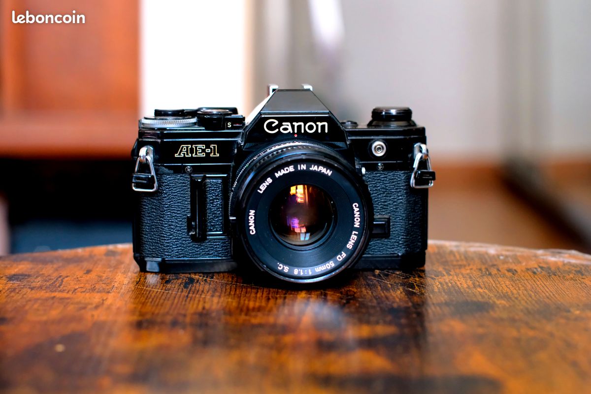 CANON AE-1 + CANON FD 50mm 1:1.8(Etat neuf) - Photo, audio & vidéo