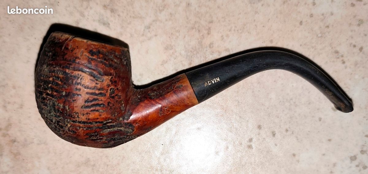 Pipe Ancienne Vintage Avec Couvercle - Rétro - Pour Homme