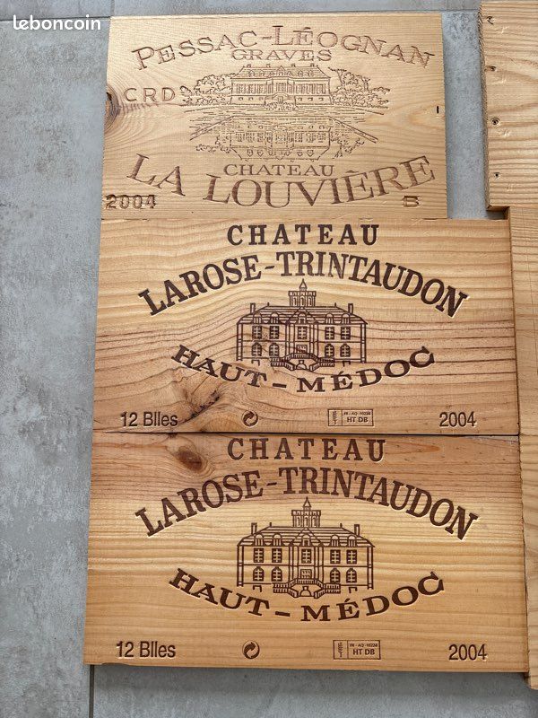 Estampes caisse à vin - France