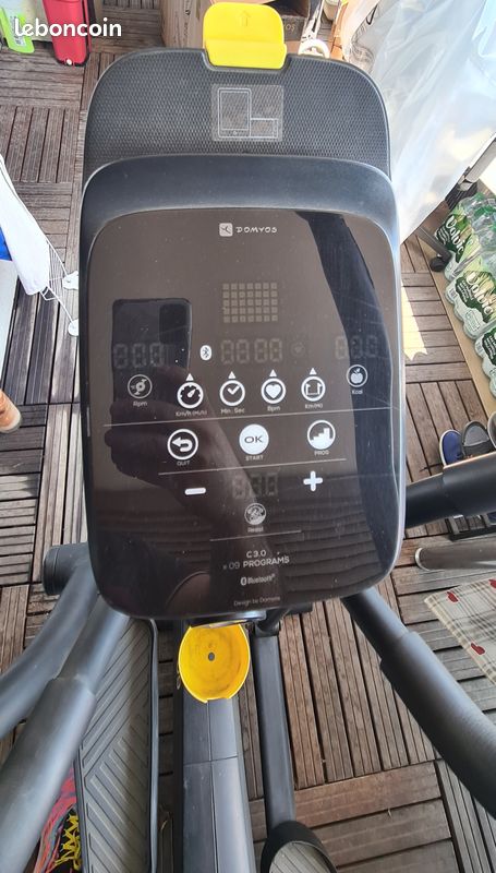 Notice Velo Elliptique Domyos 520 Domyos 520 Ecran Velo