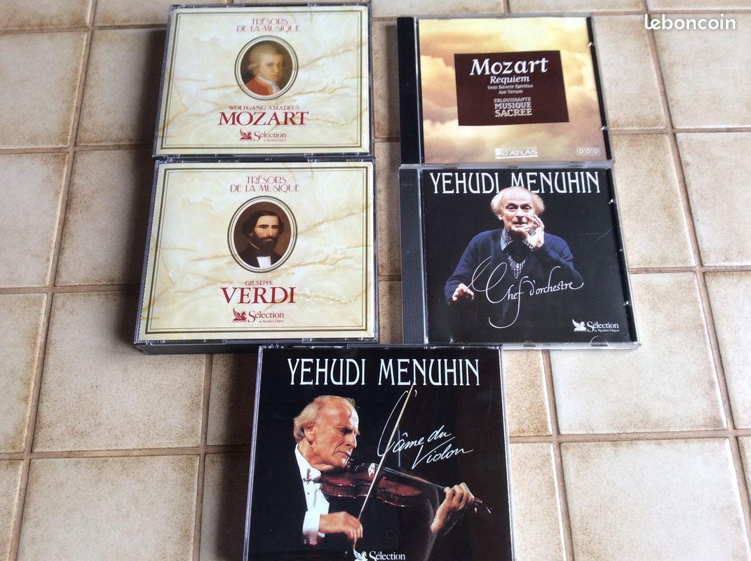 Classiques verdi mozart yehudi menuhim fi94 (image 1)