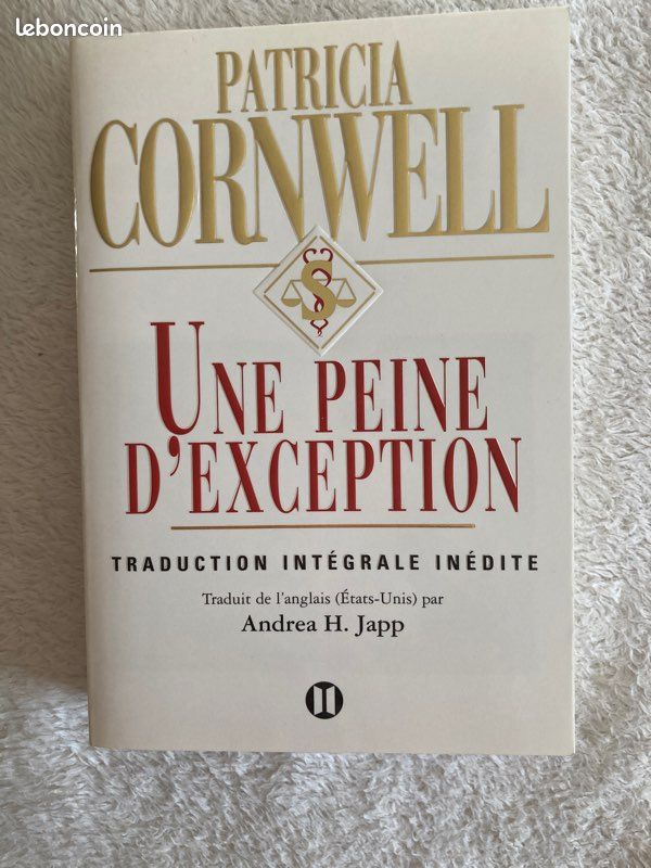 Une peine d’exception Patricia Cornwell (image 1)