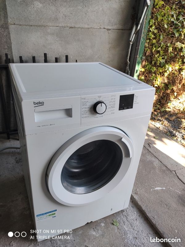 Lave linge 9kg (image 1)