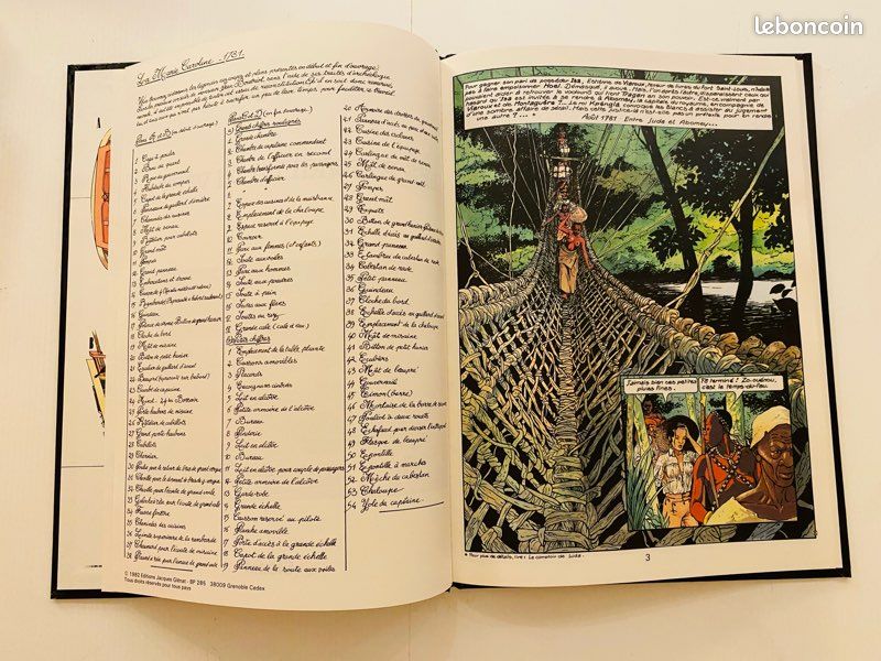 BD Les passagers du vent EO 1982 - 4 . L'heure du serpent (image 9)