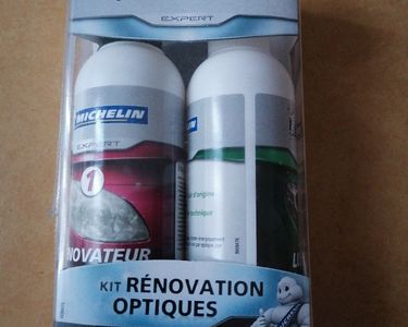 Kit rénovation optique de phares - Michelin