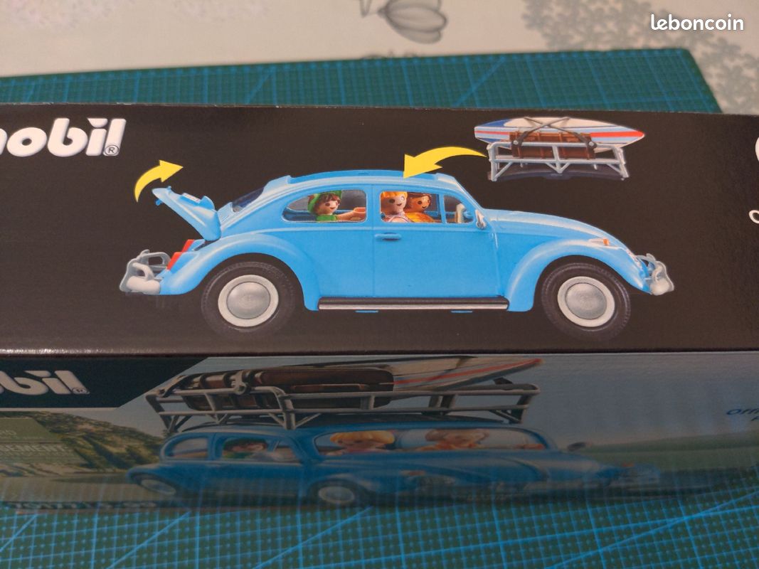 Playmobil Volkswagen Coccinelle bleue (image 3)
