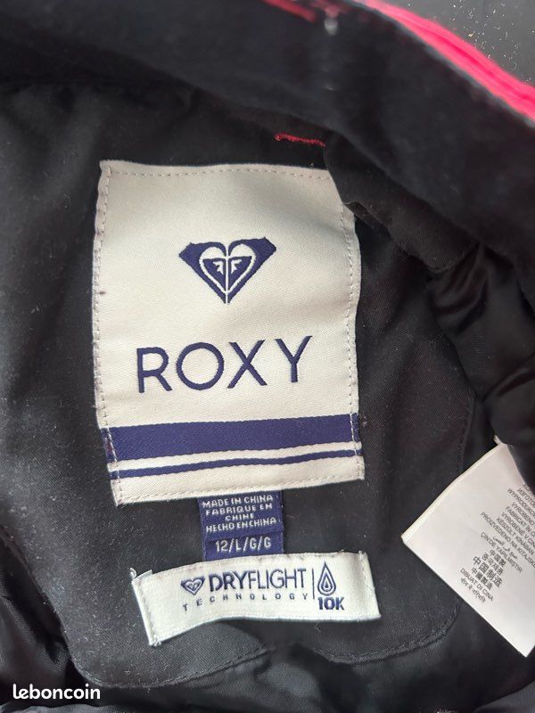 Pantalon ski Roxy fille 12 ans – DryFlight 10K (image 3)