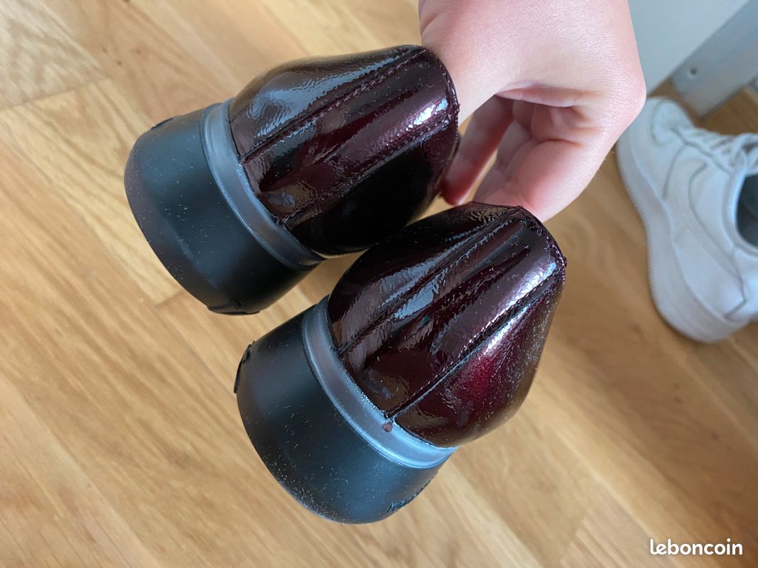 Mocassin vernis en cuir (image 3)
