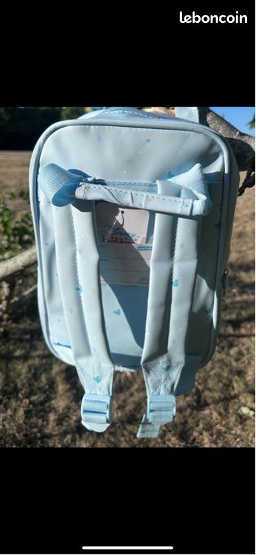 Sac à dos enfant Mickey Disney bleu clair, neuf (image 2)
