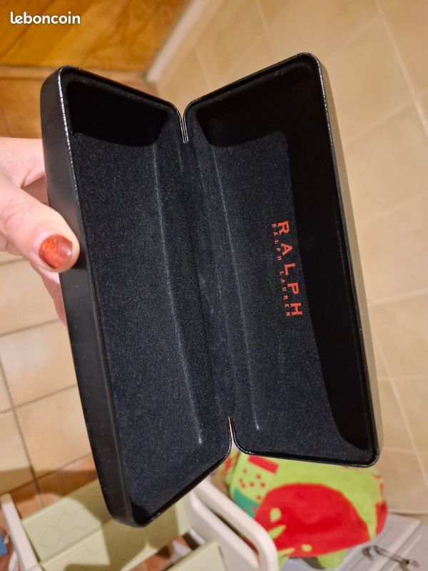 Étui à lunettes noir Ralph Lauren Accessoires Bagagerie