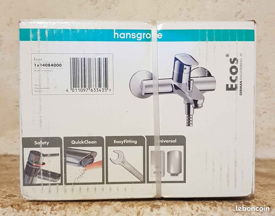 Mitigeur de baignoire Hansgrohe Ecos German Engineering neuf serti (image 2)