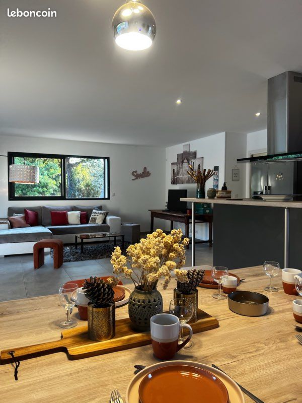 Villa contemporaine Clim vue mer 2018 – Piscine chauffée – Pinarello 3 km (image 5)