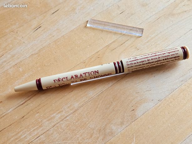 Stylo Bille Waterman Bicentenaire Révolution - Beige, Résine, Recharge Fournie, Parfait état !