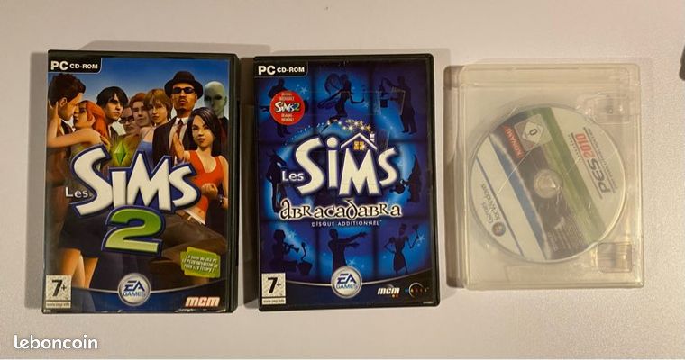 LOT DE 18 Jeux Pc Cd Rom EUR 13,50 - FR
