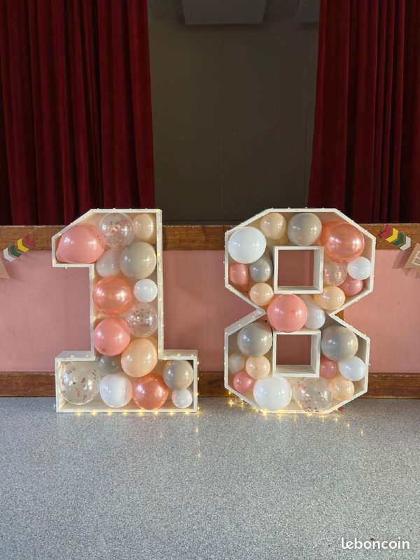 Chiffre 18 decoration (image 2)