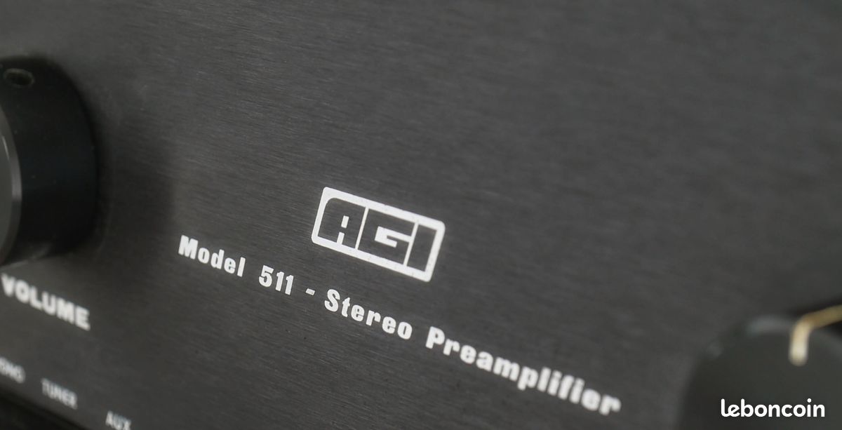 Préamplificateur AGI 511 - Référence Ultra-Haute Vitesse - Révisé