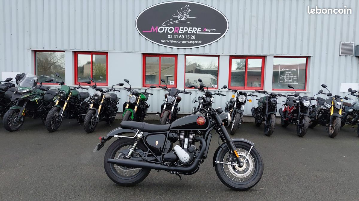 Bsa goldstar 650 serie speciale black shadow=tres faible kiloetrage (image 2)