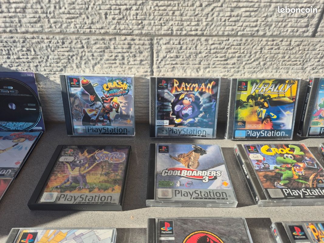 Lot De Jeux PS1 Et PS2 - Resident Evil 2 Et Autres - Occasion Très Bon état