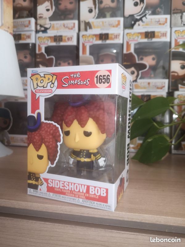 Funko Pop! The Simpsons - Sideshow Bob - Figurine Vinyle Neuve, Sortie 2024