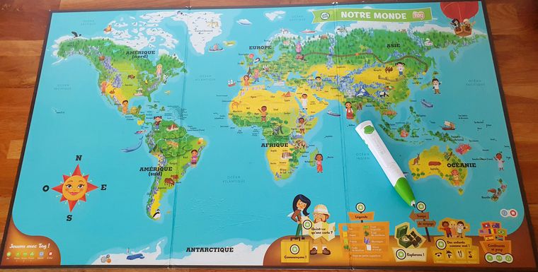 Mappemonde interactive jeux, jouets d'occasion - leboncoin