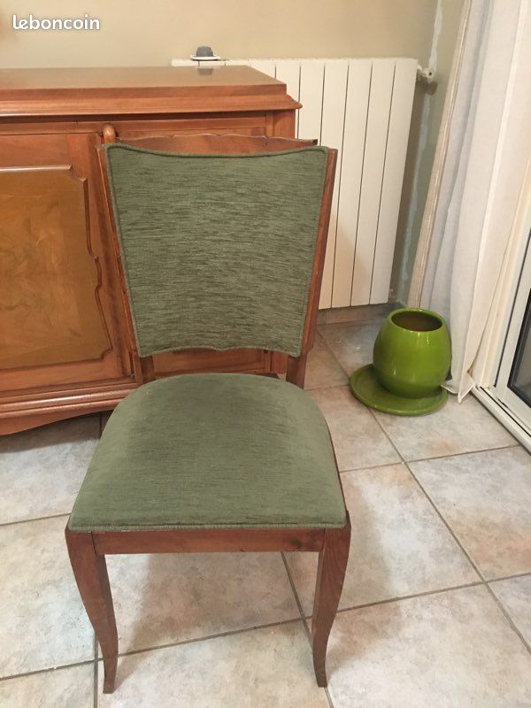 Buffet bois massif + chaises (image 2)